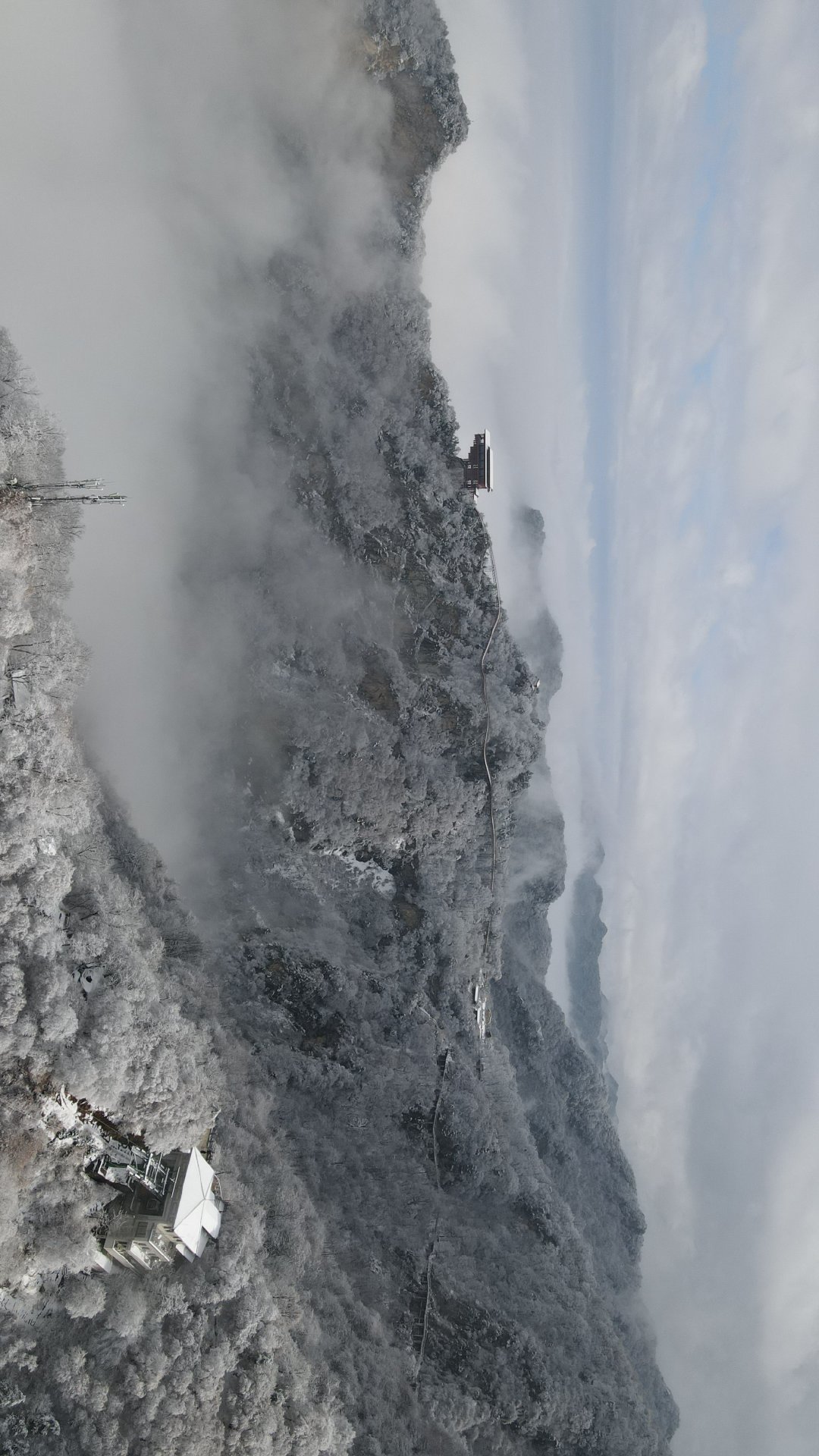 想见你，在最后一场雪里，在初春的少华山里！(图6)